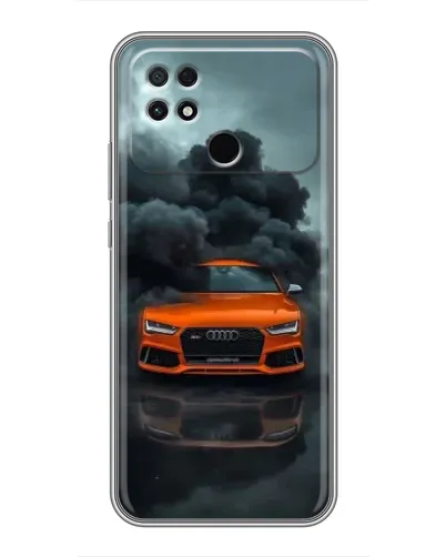 Чохол для Xiaomi POCO C40 з картинкою «Audi у хмарах диму» Чохол для Xiaomi POCO C40 з картинкою «Audi у хмарах диму»