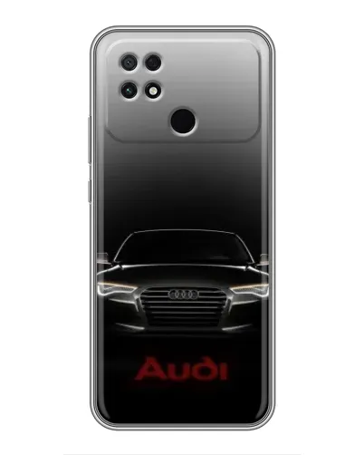 Чохол для Xiaomi POCO C40 з картинкою «Audi — градієнтний контур» Чохол для Xiaomi POCO C40 з картинкою «Audi — градієнтний контур»