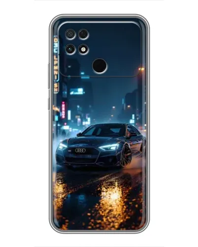 Чохол для Xiaomi POCO C40 з картинкою «Нічне місто та Audi» Чохол для Xiaomi POCO C40 з картинкою «Нічне місто та Audi»