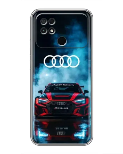 Чохол для Xiaomi POCO C40 з картинкою «Audi Sport — неон» Чохол для Xiaomi POCO C40 з картинкою «Audi Sport — неон»