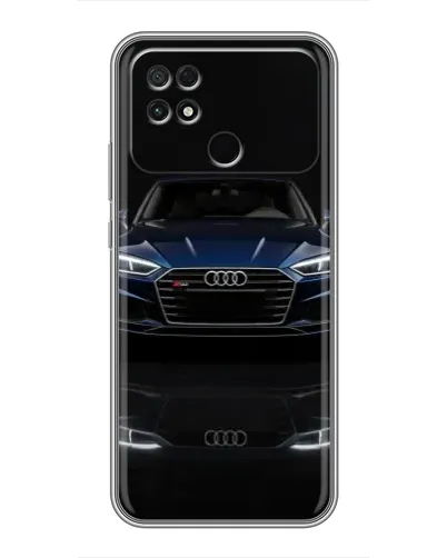 Чохол для Xiaomi POCO C40 з картинкою «Audi — нічне відображення» Чохол для Xiaomi POCO C40 з картинкою «Audi — нічне відображення»