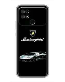 Чехол для Xiaomi POCO C40 с картинкой «Логотип Lamborghini классика» Чехол для Xiaomi POCO C40 с картинкой «Логотип Lamborghini классика»