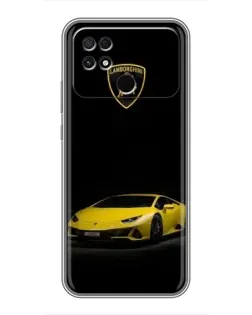 Чехол для Xiaomi POCO C40 с картинкой «Lamborghini желтый акцент» Чехол для Xiaomi POCO C40 с картинкой «Lamborghini желтый акцент»