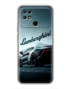 Чехол для Xiaomi POCO C40 с картинкой «Классическая надпись Lamborghini» Чехол для Xiaomi POCO C40 с картинкой «Классическая надпись Lamborghini»