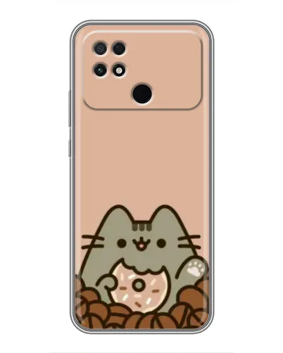 Чехол для Xiaomi POCO C40 с картинкой «Кофейный Пушин» Чехол для Xiaomi POCO C40 с картинкой «Кофейный Пушин»