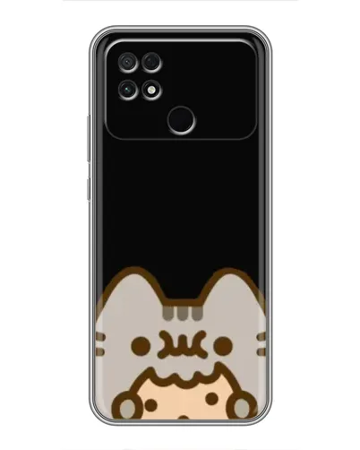 Чехол для Xiaomi POCO C40 с картинкой «Пушин на черном» Чехол для Xiaomi POCO C40 с картинкой «Пушин на черном»