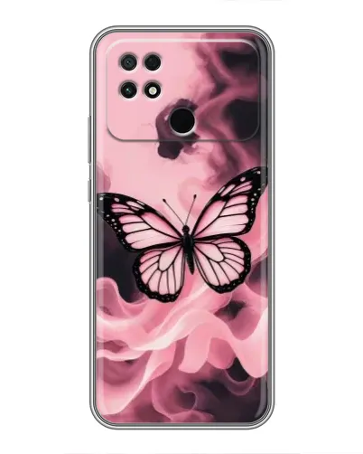 Чехол для Xiaomi POCO C40 с картинкой «Бабочка в дыму» Чехол для Xiaomi POCO C40 с картинкой «Бабочка в дыму»