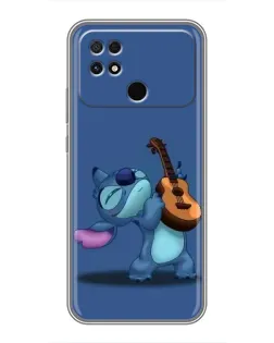 Чохол для Xiaomi POCO C40 з картинкою «Стіч з укулеле»