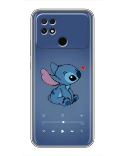 Чохол для Xiaomi POCO C40 з картинкою «Музичний Stitch»