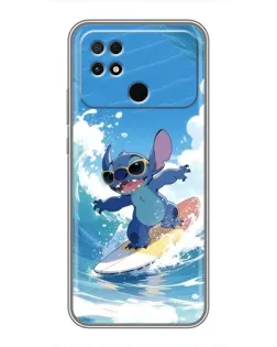 Чохол для Xiaomi POCO C40 з картинкою «Стіч на хвилі»