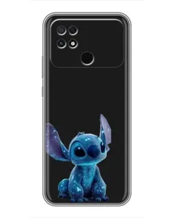 Чохол для Xiaomi POCO C40 з картинкою «Стіч на чорному»