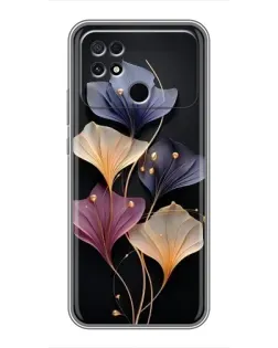 Чохол для Xiaomi POCO C40 з картинкою «Лілові квіти грації» Чохол для Xiaomi POCO C40 з картинкою «Лілові квіти грації»