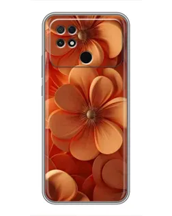 Чохол для Xiaomi POCO C40 з картинкою «Помаранчева макро квітка» Чохол для Xiaomi POCO C40 з картинкою «Помаранчева макро квітка»