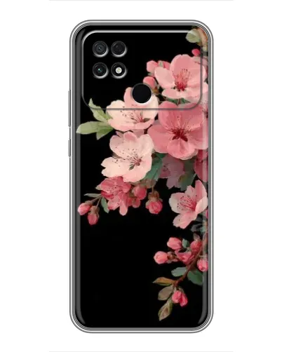 Чохол для Xiaomi POCO C40 з картинкою «Рожева гілка сакури»