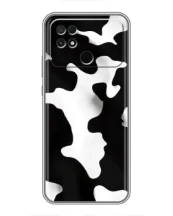 Чехол для Xiaomi POCO C40 с картинкой «Черно-белое пятно» Чехол для Xiaomi POCO C40 с картинкой «Черно-белое пятно»