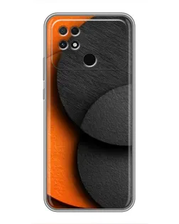Чехол для Xiaomi POCO C40 с картинкой «Геометрия оранжевых кругов» Чехол для Xiaomi POCO C40 с картинкой «Геометрия оранжевых кругов»