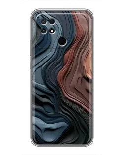 Чехол для Xiaomi POCO C40 с картинкой «Цветные волны каньона» Чехол для Xiaomi POCO C40 с картинкой «Цветные волны каньона»