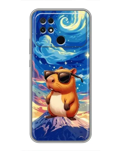 Чохол для Xiaomi POCO C40 з картинкою «Капібара Ван Гога» Чохол для Xiaomi POCO C40 з картинкою «Капібара Ван Гога»