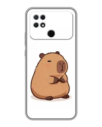 Чохол для Xiaomi POCO C40 з картинкою «Товстенька капібара» Чохол для Xiaomi POCO C40 з картинкою «Товстенька капібара»