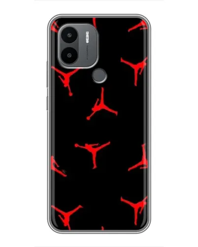 Чехол для Xiaomi Poco C50 с картинкой «Jordan Red Pattern» Чехол для Xiaomi Poco C50 с картинкой «Jordan Red Pattern»