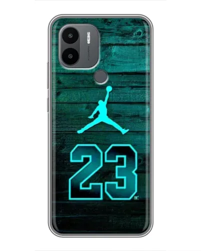 Чехол для Xiaomi Poco C50 с картинкой «Jordan Cyan 23» Чехол для Xiaomi Poco C50 с картинкой «Jordan Cyan 23»
