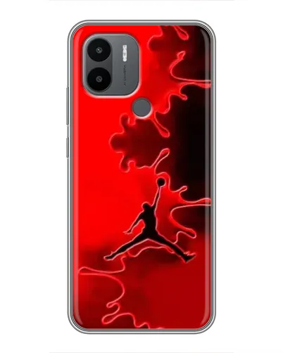 Чехол для Xiaomi Poco C50 с картинкой «Jordan Red Smoke» Чехол для Xiaomi Poco C50 с картинкой «Jordan Red Smoke»