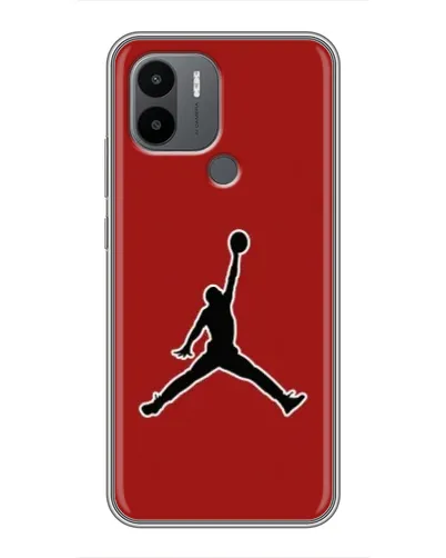 Чехол для Xiaomi Poco C50 с картинкой «Jordan Red Back» Чехол для Xiaomi Poco C50 с картинкой «Jordan Red Back»