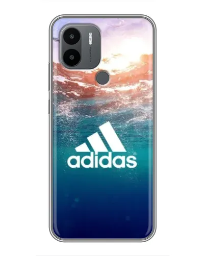 Чехол для Xiaomi Poco C50 с картинкой «Океанская глубина адидас» Чехол для Xiaomi Poco C50 с картинкой «Океанская глубина адидас»