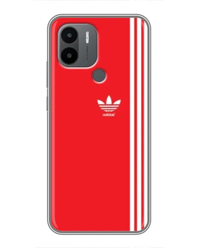 Чехол для Xiaomi Poco C50 с картинкой «Красный минимализм Adidas» Чехол для Xiaomi Poco C50 с картинкой «Красный минимализм Adidas»