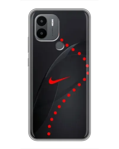 Чехол для Xiaomi Poco C50 с картинкой «Абстрактный дизайн Nike»