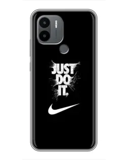 Чехол для Xiaomi Poco C50 с картинкой «Текстовый принт Nike» Чехол для Xiaomi Poco C50 с картинкой «Текстовый принт Nike»