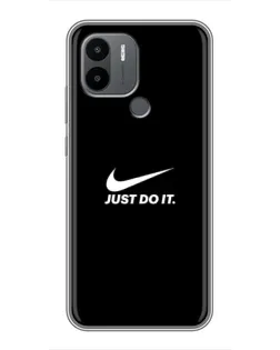 Чехол для Xiaomi Poco C50 с картинкой «Минимализм от Nike» Чехол для Xiaomi Poco C50 с картинкой «Минимализм от Nike»