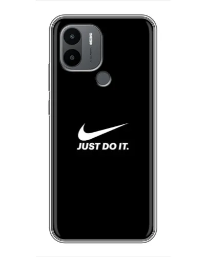 Чехол для Xiaomi Poco C50 с картинкой «Минимализм от Nike»