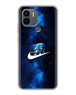 Чехол для Xiaomi Poco C50 с картинкой «Звездный путь Nike» Чехол для Xiaomi Poco C50 с картинкой «Звездный путь Nike»