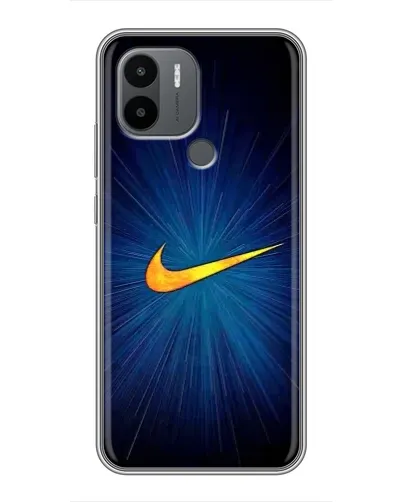 Чехол для Xiaomi Poco C50 с картинкой «Синий пульс Nike» Чехол для Xiaomi Poco C50 с картинкой «Синий пульс Nike»