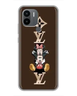 Чехол для Xiaomi Poco C50 с картинкой «LV и Микки Маус» Чехол для Xiaomi Poco C50 с картинкой «LV и Микки Маус»