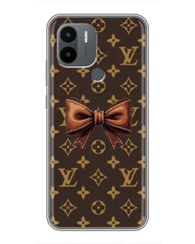 Чехол для Xiaomi Poco C50 с картинкой «LV с бантом»