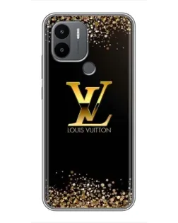 Чехол для Xiaomi Poco C50 с картинкой «LV — золотые искры» Чехол для Xiaomi Poco C50 с картинкой «LV — золотые искры»