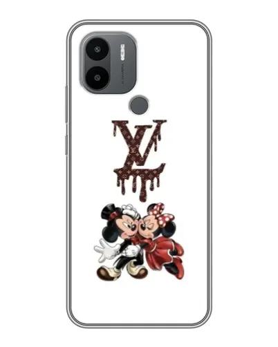 Чехол для Xiaomi Poco C50 с картинкой «LV и Микки Маус»