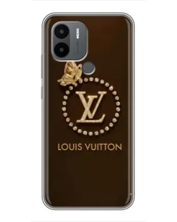 Чехол для Xiaomi Poco C50 с картинкой «LV — золотая печать»
