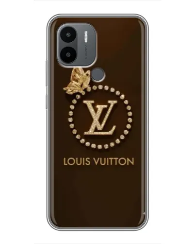 Чехол для Xiaomi Poco C50 с картинкой «LV — золотая печать»