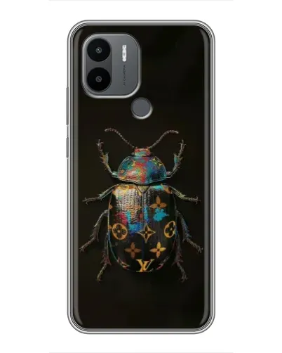 Чехол для Xiaomi Poco C50 с картинкой «LV — мраморный принт»