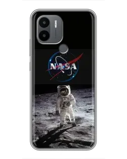Чохол для Xiaomi Poco C50 з картинкою «Астронавт на Місяці»