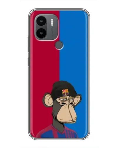 Чехол для Xiaomi Poco C50 с картинкой «Bored Ape — фанат Барсы» Чехол для Xiaomi Poco C50 с картинкой «Bored Ape — фанат Барсы»