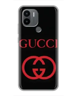 Чехол для Xiaomi Poco C50 с картинкой «Gucci — красный логотип» Чехол для Xiaomi Poco C50 с картинкой «Gucci — красный логотип»