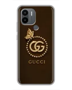 Чехол для Xiaomi Poco C50 с картинкой «Gucci — золотая бабочка» Чехол для Xiaomi Poco C50 с картинкой «Gucci — золотая бабочка»