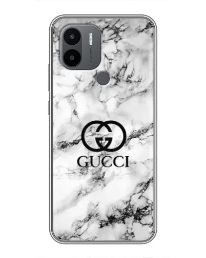 Чехол для Xiaomi Poco C50 с картинкой «Gucci — мраморный шик»