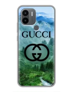 Чехол для Xiaomi Poco C50 с картинкой «Gucci — горный пейзаж» Чехол для Xiaomi Poco C50 с картинкой «Gucci — горный пейзаж»