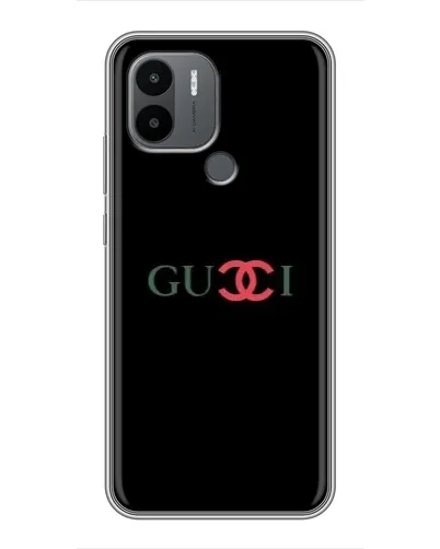 Чехол для Xiaomi Poco C50 с картинкой «Gucci — красный градиент»