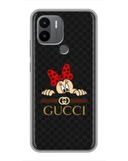 Чехол для Xiaomi Poco C50 с картинкой «Минни Маус Gucci — черный» Чехол для Xiaomi Poco C50 с картинкой «Минни Маус Gucci — черный»